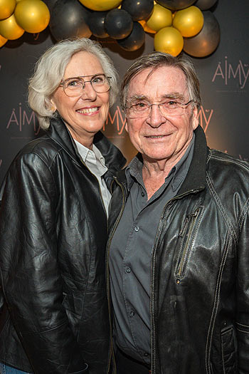 M&uuml;nchens Prominenz feierte die neue Thai-Oase &sbquo;Aimy&lsquo; Anita und Elmar Wepper (&copy;Foto: Aimy)